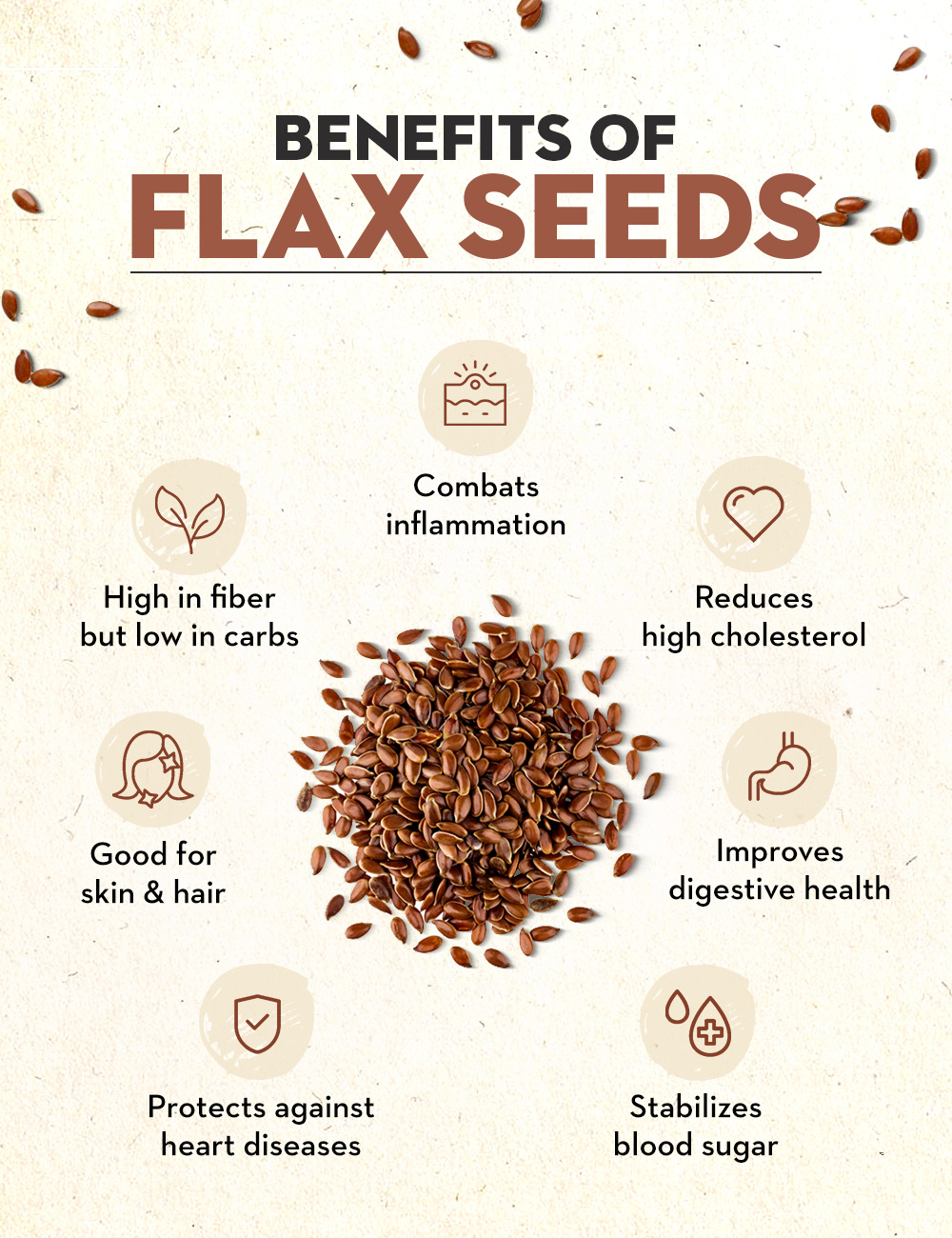 6 Fantastic Beauty Benefits of Flax Seeds