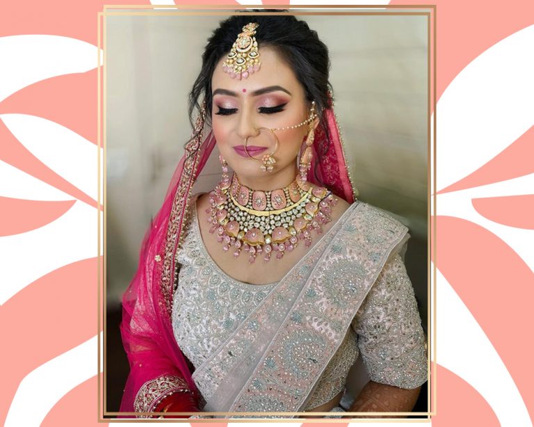 19 Dazzling Real Brides That Slayed in the Nude Makeup Look